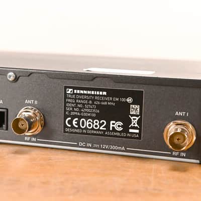Sennheiser ew 100 G3 Bodypack Wireless System 626-668MHz NO POWER SUPPLY CG01ZV6 image 8