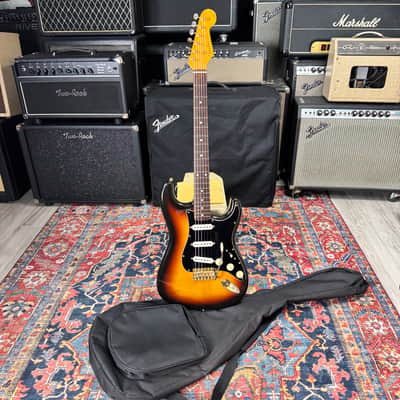 1962 Fender Stratocaster Reissue Model ST62G *7.6 lbs* USA Pickups 3TS Fujigen - 1993 image 3