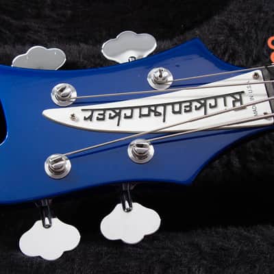 2004 Rickenbacker 4003 Midnight Blue Rare Finish All Original w/ OHSC image 3