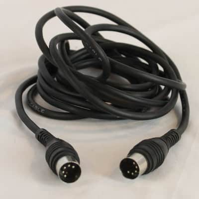Italian MIDI Instrument Cable 5 Pin XLR Male to 5 Pin XLR Male image 1