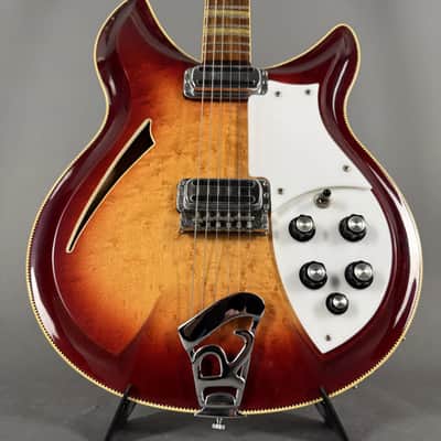 1991 Rickenbacker 381 "V69" Fireglo birdseye TOP ZUSTAND inkl. Koffer image 4