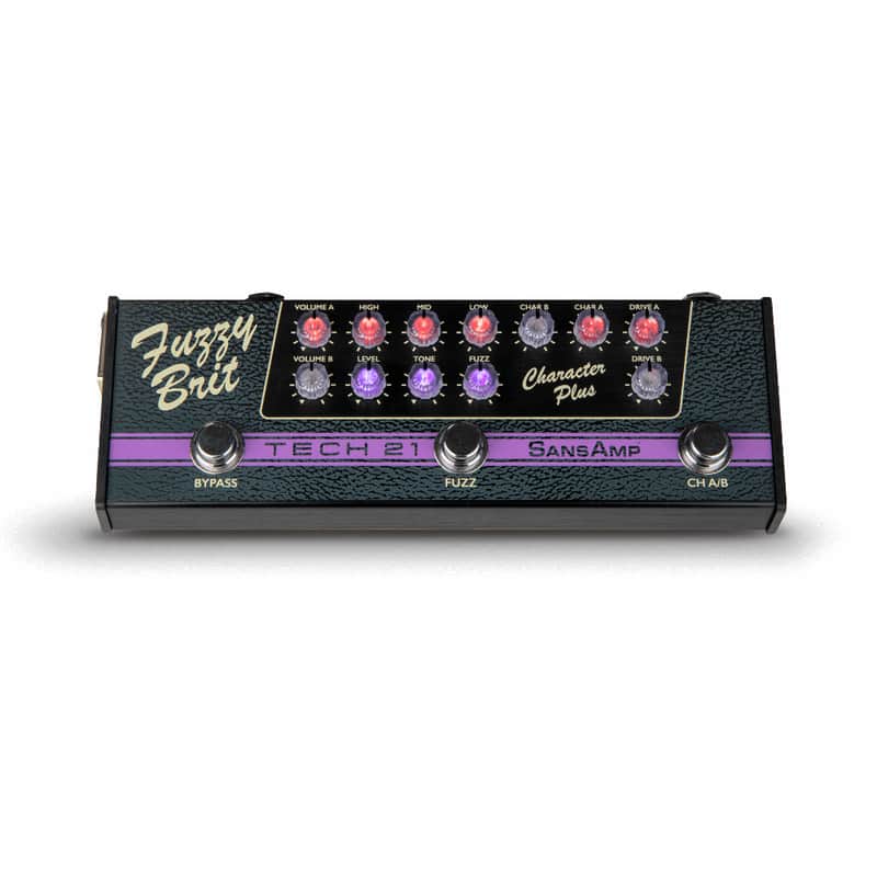 Tech 21 SansAmp Character Plus Series Fuzzy Brit | Reverb