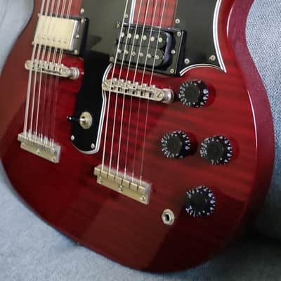 Epiphone SG Doubleneck LTD Flamed Top / G-1275 image 1