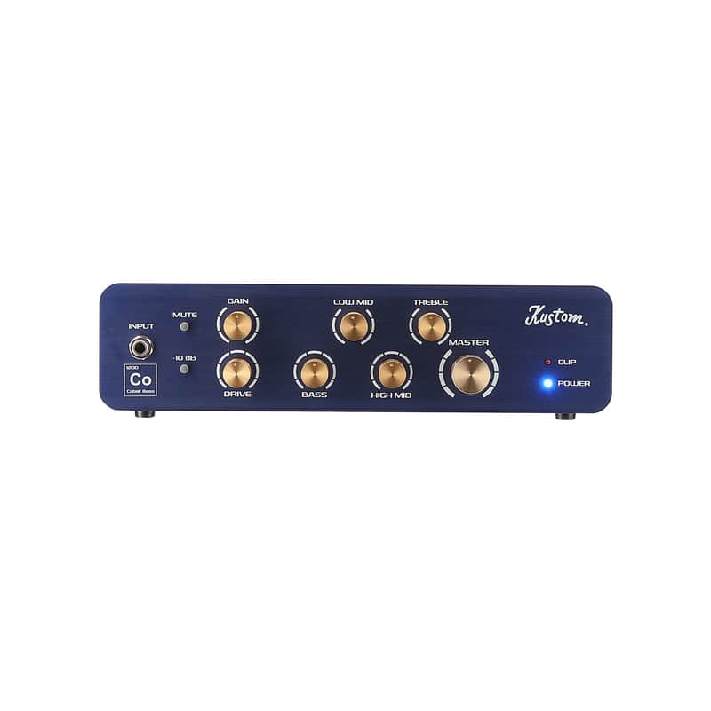 Kustom Cobalt 1200 - 1200W Bass Guitar Modelling Amplifier Head image 1