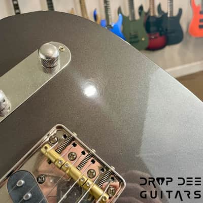 Schecter Custom Shop PT Wembley Studio Electric Guitar w/ Case-Charcoal Metallic Aged Nitro image 16