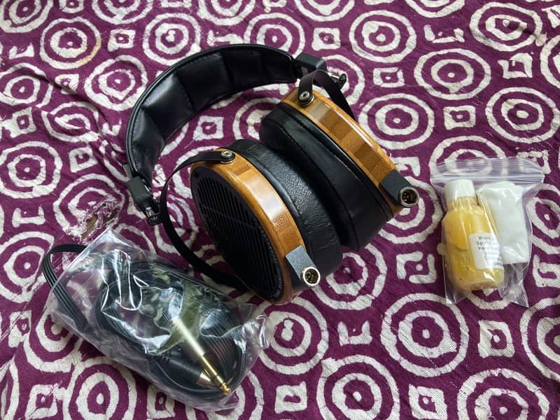 Audeze LCD-2 High-Performance Planar Magnetic Over-Ear Headphones Bamboo image 1
