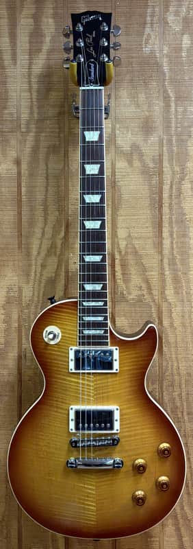 Gibson Les Paul Standard Plus W/Flame Maple Top 2013 - Honey Burst image 1