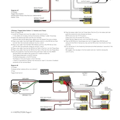 EMG 85X Active Humbucker Pickup~19mm Long Shaft Pots~Solderless Kit~Black~Alnico V~USA~New image 7