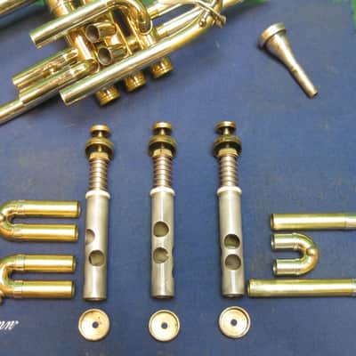 Olds Special Cornet 1963 2-Tone Bell - Reconditioned - Case & Olds 3 Mouthpiece image 16