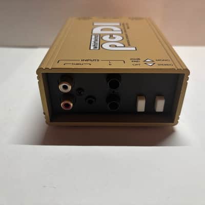 Whirlwind pcDI Stereo Direct Box for Multimedia Presentations 2010s - Gold image 3