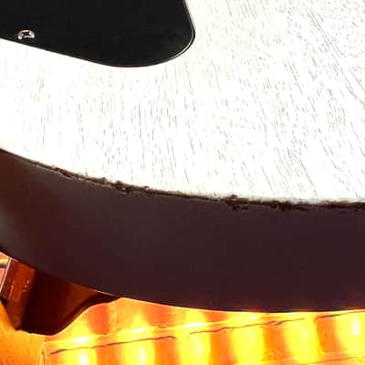 2013 Gibson LPJ Les Paul Electric Guitar - Transparent Whitewash Finish. w/ Gig Bag image 13