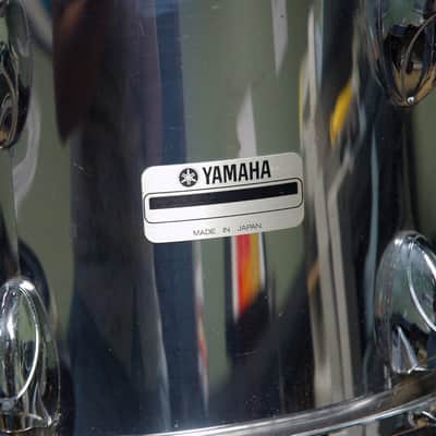 Vintage Yamaha 9000 Series 4-Piece, Mirrored Chrome Wrap Finish image 2
