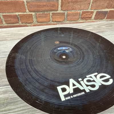 Paiste 19" Color Sound 900 Series Heavy Crash Cymbal 2017 - Present - Black image 7
