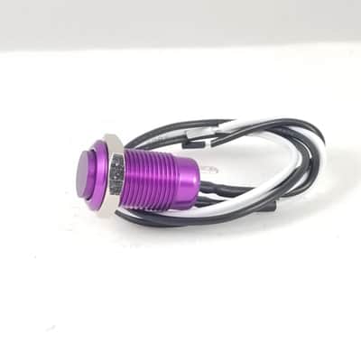Tesi Switch IDO Super M 10mm Momentary Guitar Kill Switch Purple - NO DRILLING