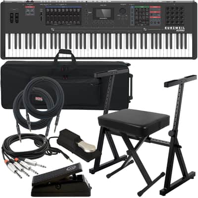 Kurzweil K2700 88-Key Music Workstation STAGE ESSENTIALS BUNDLE