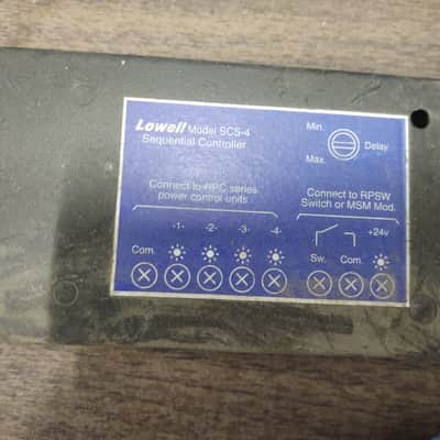 Lowell SCS-4 sequential power control module image 2