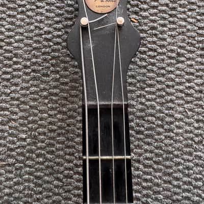 John Grey & Sons 4 string banjo 1920-1930 - Brass resonator image 3