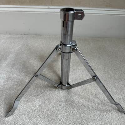 Ludwig Vintage Atlas Snare Drum Stand 3 Legged Base Part - Bonham Like 70s - Chrome image 6
