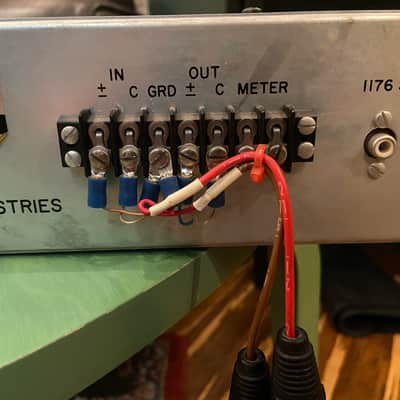 Urei Universal Audio 1176LN Rev. D Limiting Amplifier 1970s - Black Panel image 19