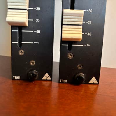 Pair! 2x Vintage 1980s Trident Trimix TR01 CB9244 Mic Pre Channel Strips Input Modules Neve image 4