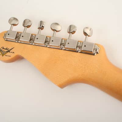 Fender Custom Shop Limited Edition 70th Anniversary 1954 Stratocaster NOS 1-Piece Quartersawn Maple Neck Fingerboard Wide-Fade 2-Color Sunburst XN5508 image 7