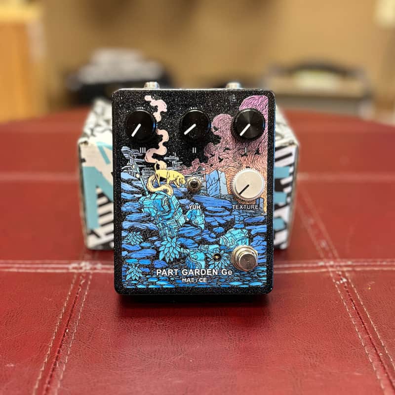 USED Masked Audio Electronics Germanium Part Garden Midnight Fuzz/Overdrive Pedal w/Original Box image 1