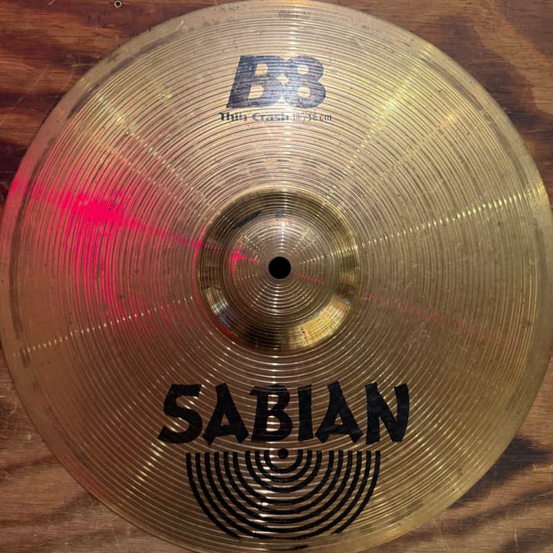 Sabian 14" B8 Thin Crash Cymbal image 1