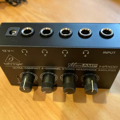 Behringer MicroAMP HA400 4-Channel Headphone Amplifier 2001 - Present - Standard image 3