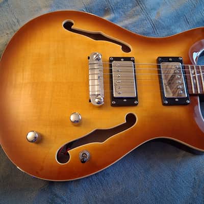 Harley Benton CST-24HB TOL Tobacco Flame Tobacco Flame image 13
