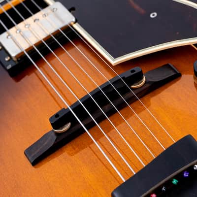 1983 Ibanez JP20 Joe Pass Signature Archtop Electric Guitar Sunburst w/ Super 58 & Case, Japan Fujigen image 9