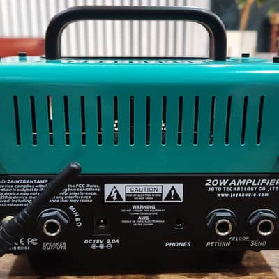 Joyo Tubed (12ax7) banTamP Atomic 20 Watt Lunchbox Amp image 6