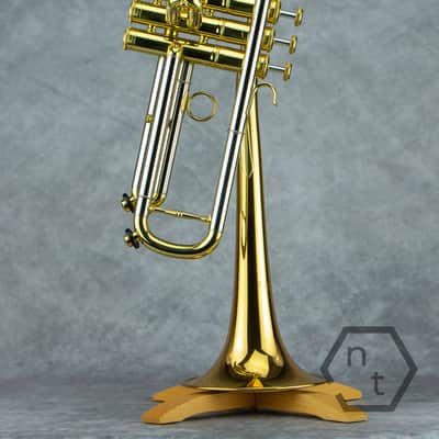 Carol Brass CTR-5280L-GLT (Euro) Bb trumpet, clear lacquer image 2