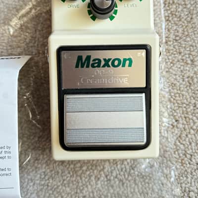 Maxon OD-9 Creamdrive 2022 - Cream image 3