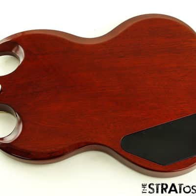 USED Gibson USA SG Standard Model BODY + NECK, Mahogany, Nitro Heritage Cherry image 3
