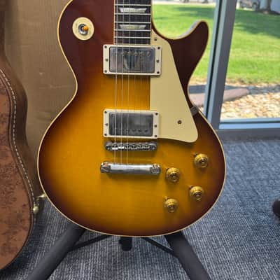 2024 Gibson Custom Shop 1958 Les Paul Standard "CME Spec" Slow Iced Tea Fade VOS w/60 V2 Neck Profile image 3