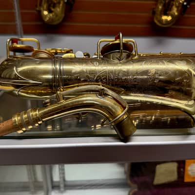 Conn Gold Plated New Wonder II Chu 213xxx Alto Saxophone RARE PORTRAIT ENGRAVING image 23