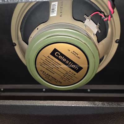Marshall 1974CX 20-Watt 1x12" Guitar Speaker Cabinet Hand Wired UK Aged Greenback - Nice! image 8