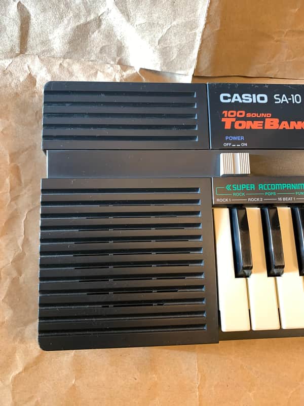 Casio SA-10 Black 32key Keyboard mini Synth with users | Reverb