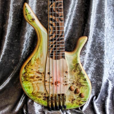 2020 Ken Smith BSR6TNE Black Tiger Elite Crotch Walnut 6 String