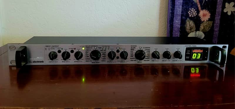 TC Electronic M350 Effect / Reverb Processor Early 2020s, Silver image 1