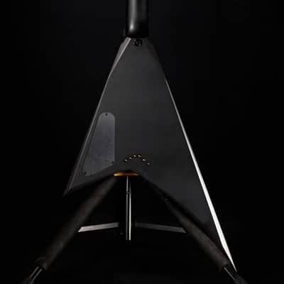 Jackson USA Custom Shop Signature Christian Andreu (Gojira) Signature USA Rhoads. 2018 Satin Black image 3
