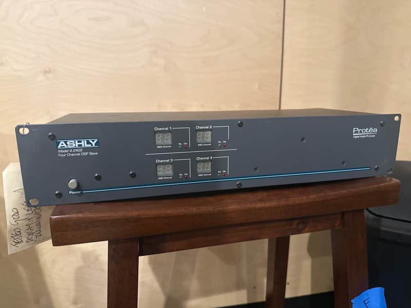 Ashly Protea 4 Ch Graphic EQ 4.24GS image 1