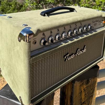 Two Rock TS1 6L6 50-Watt Moss Green Suede image 17
