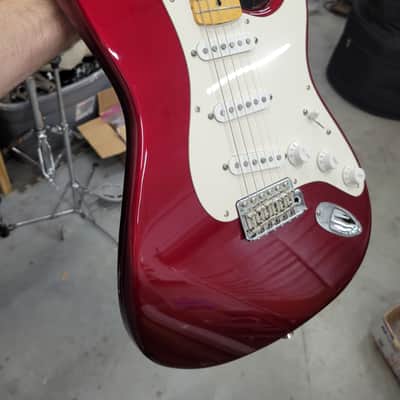 Fender Partscaster Stratocaster Guitar 2007 - Candy Apple Red W/ Case (C016-30) image 15