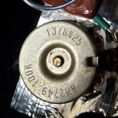 1964 Danelectro Made Silvertone Model 1444 U1 Black Short Scale Bass Guitar Orig Hard Shell Case image 6
