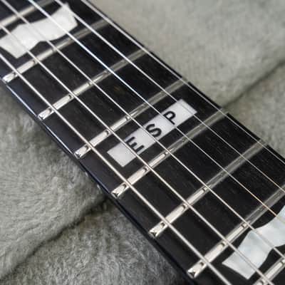 ESP E-II Eclipse Electric Guitar, Ebony Fingerboard, See Thru Black Cherry Sunburst image 7