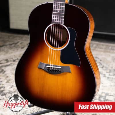 Taylor 217e-SB Plus Grand Pacific Acoustic/Electric Guitar - Sunburst with Aerocase image 1