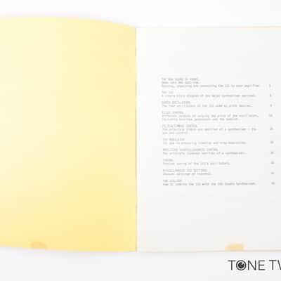 EML ELECTROCOMP-101 Original Owners Manual analog modular VINTAGE SYNTH DEALER image 3