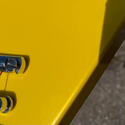 2003 Gibson Limited Edition X-Plorer Yellow Sparkle W/OHSC Explorer Mini Humbuckers image 11