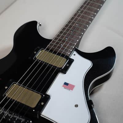 Harmony Factory Special Comet Semi-Hollow Electric Guitar | Space Black | Brand New | MONO Vertigo Case Included! | $95 Shipping image 2